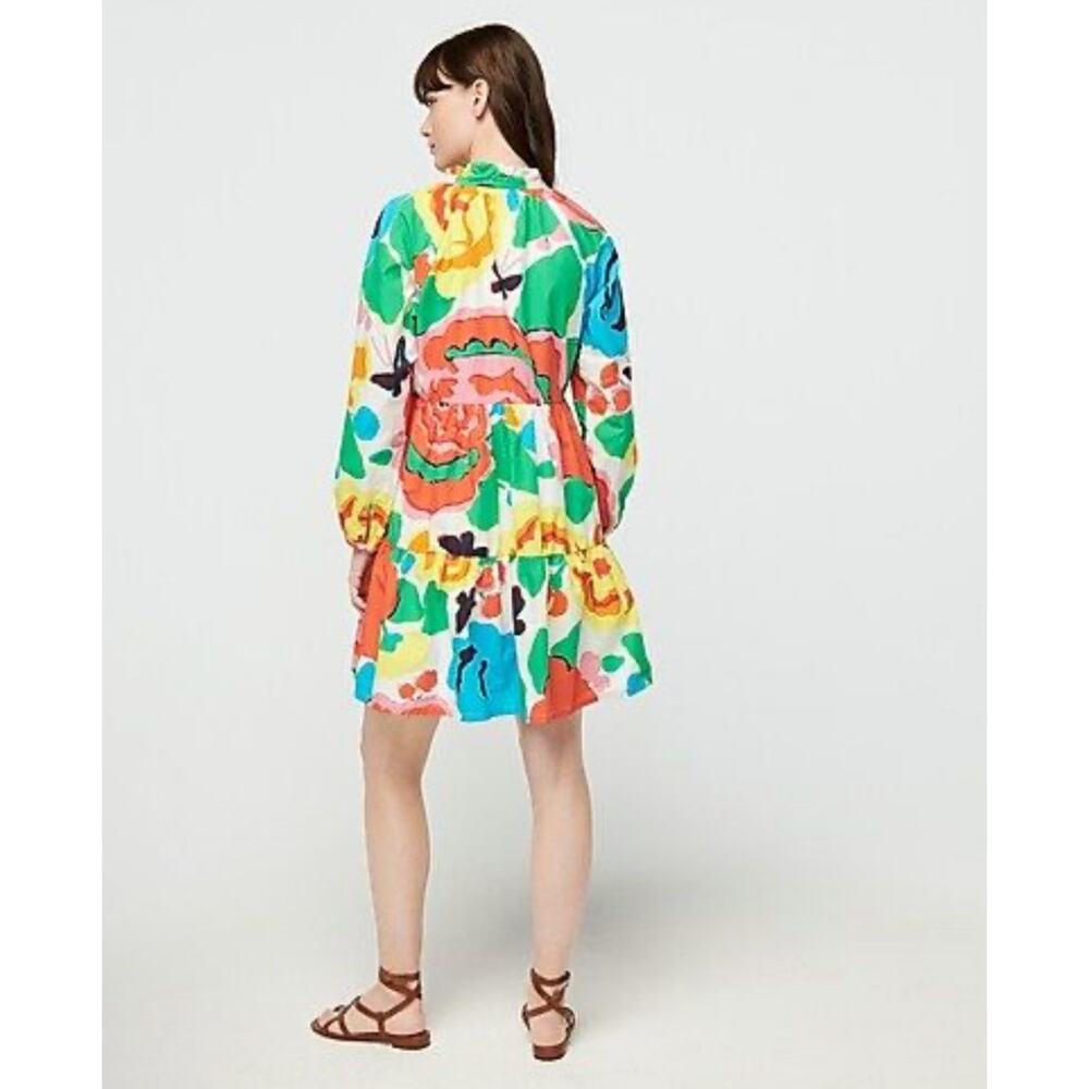 J. Crew Tiered Popover‎ Mini Dress in Ratti
Jardin Florals Pockets Size XS - Picture 2 of 13